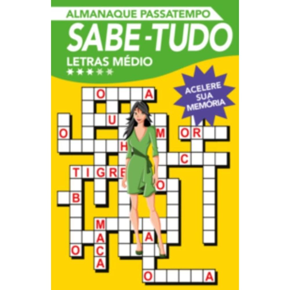 Almanaque Passatempo Sabe-tudo - Letras Médio