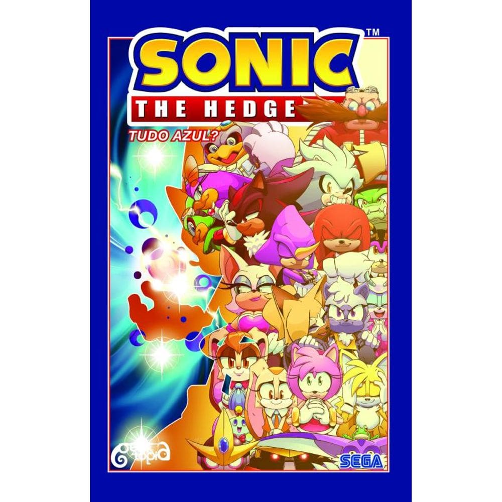 Sonic The Hedgehog – Volume 8: Tudo azul?: ( ACOMPANHA PÔSTER E MARCADOR)