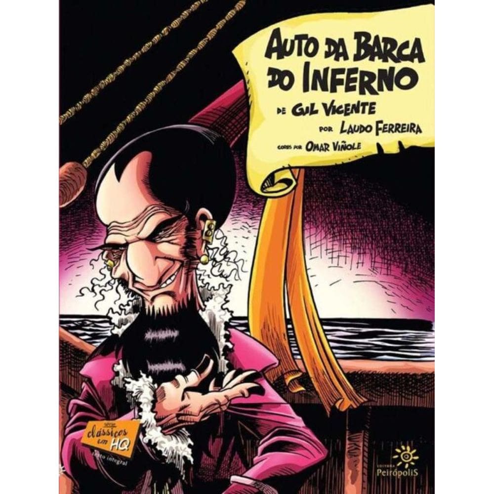 Auto Da Barca Do Inferno Em Quadrinhos