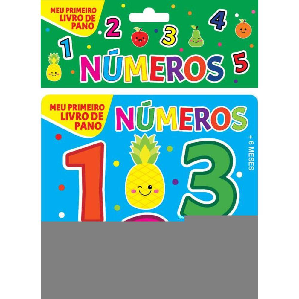 Meu Primeiro Livro de Pano - Numerais