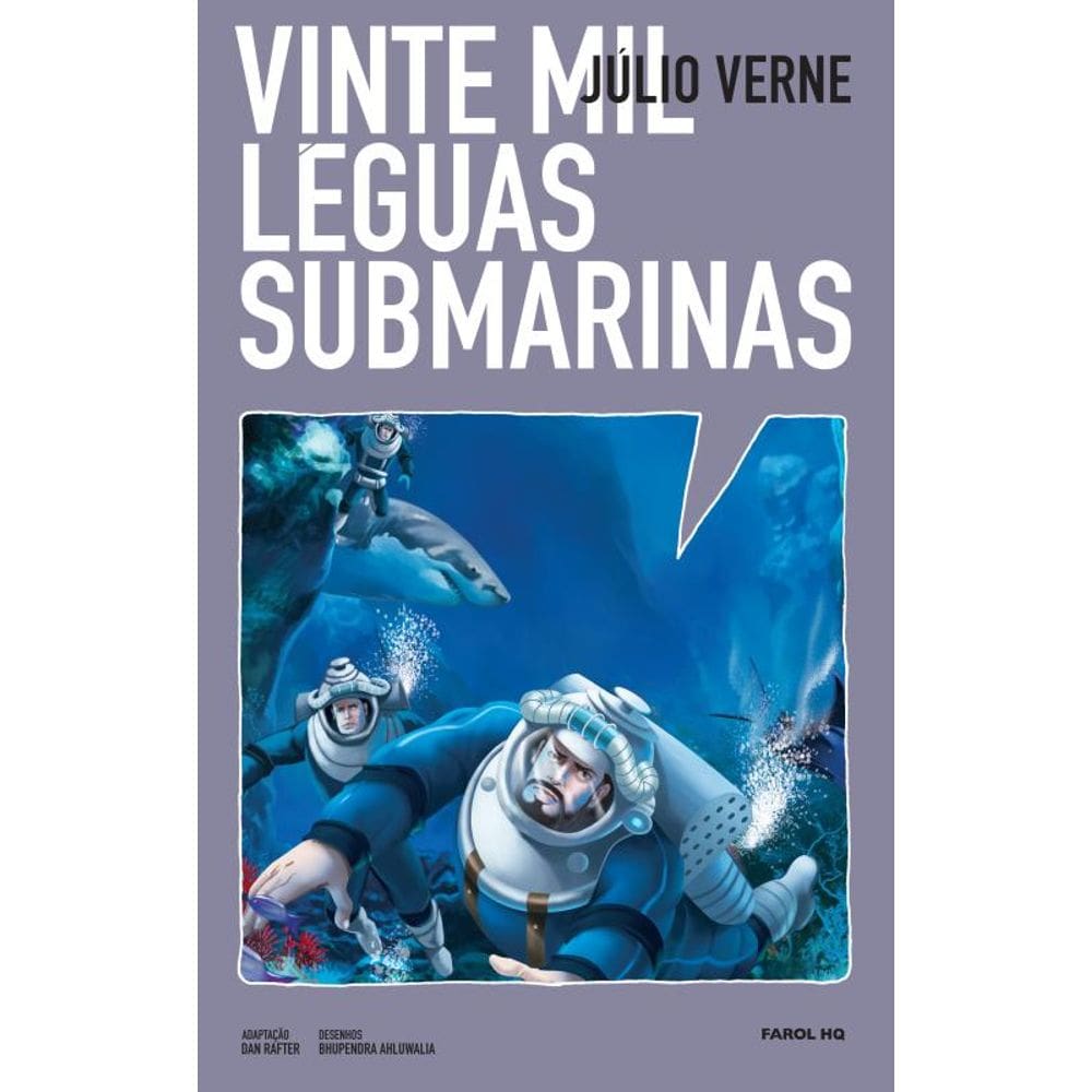 20 mil léguas submarinas em quadrinhos