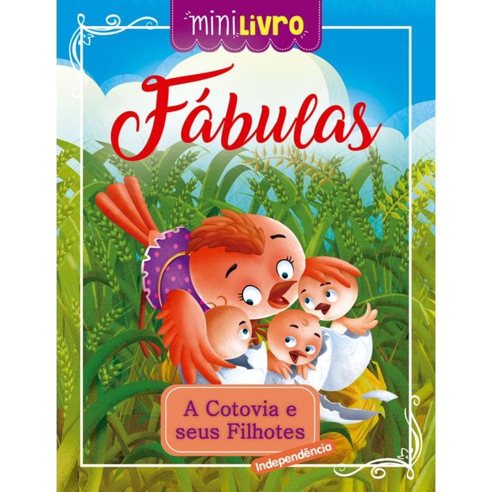Fábulas - A cotovia e seus filhotes