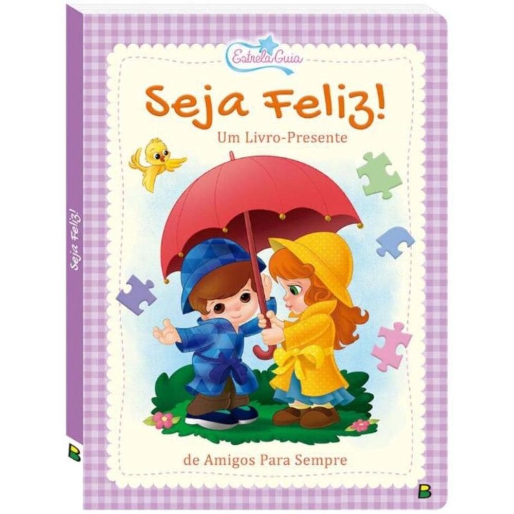 Quebra-cabeça: Seja Feliz! (Estrela Guia)
