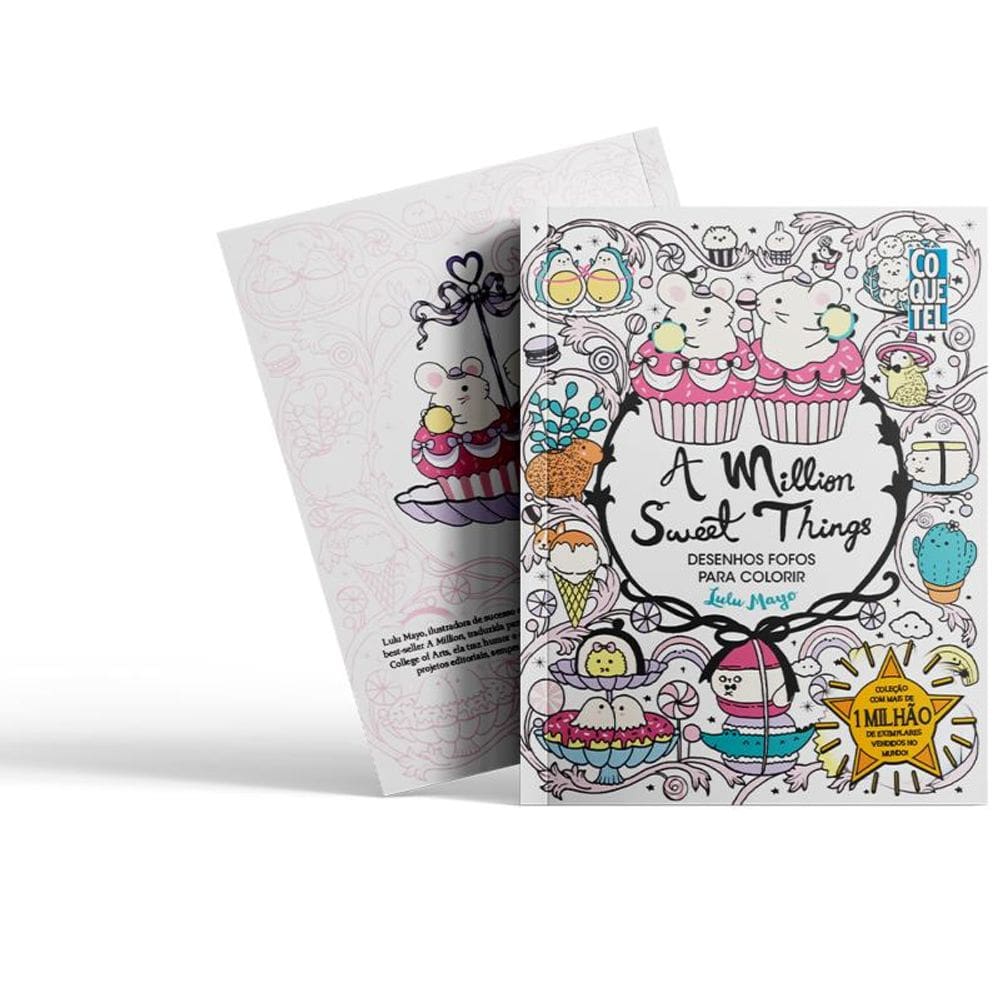 A Million Sweet Things: Desenhos Fofos para Colorir