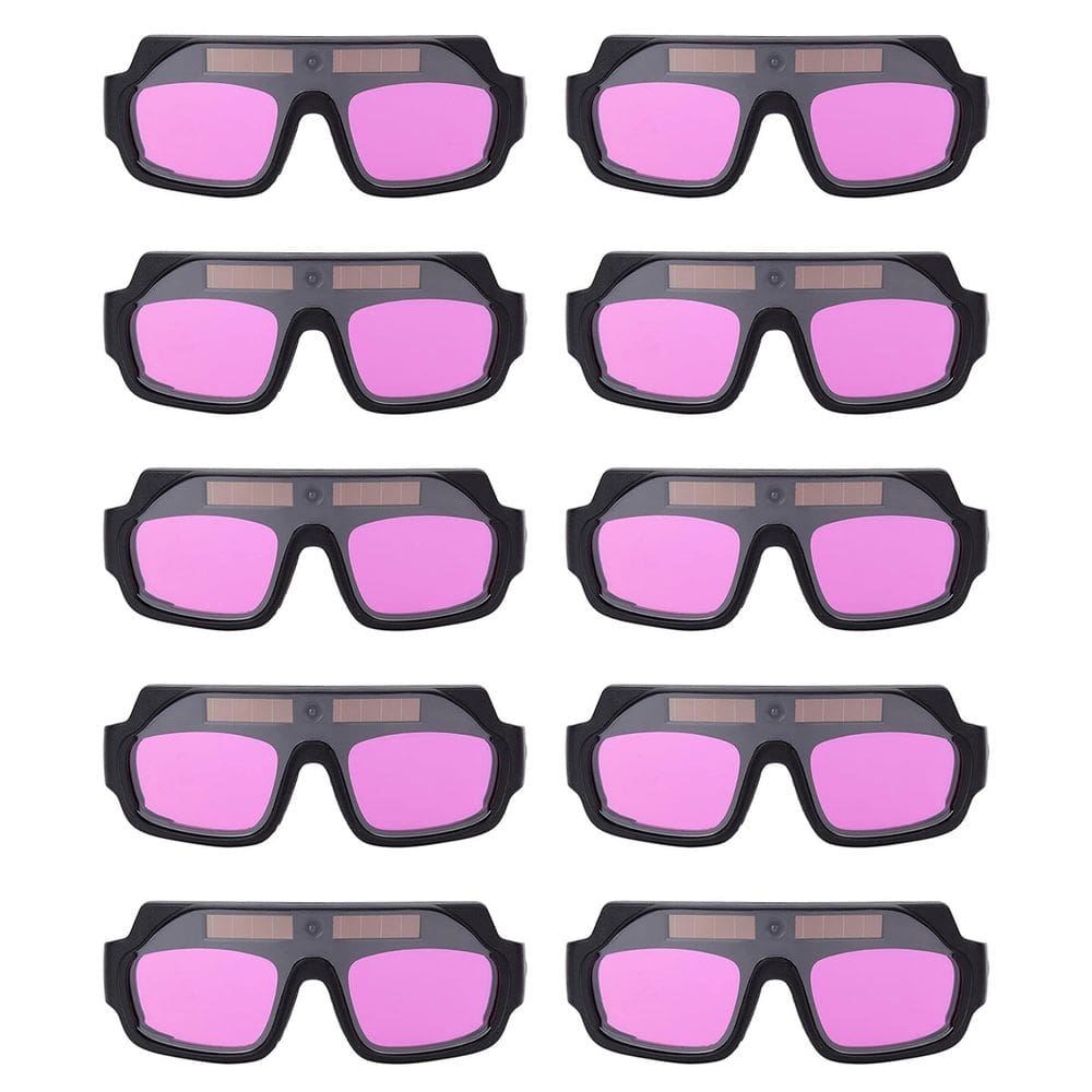 Oculos de Solda Solar Kit 10 Unidades Epi Soldador Eletrodo Anti Reflexo Protecao Escurecimento Uv Automatico