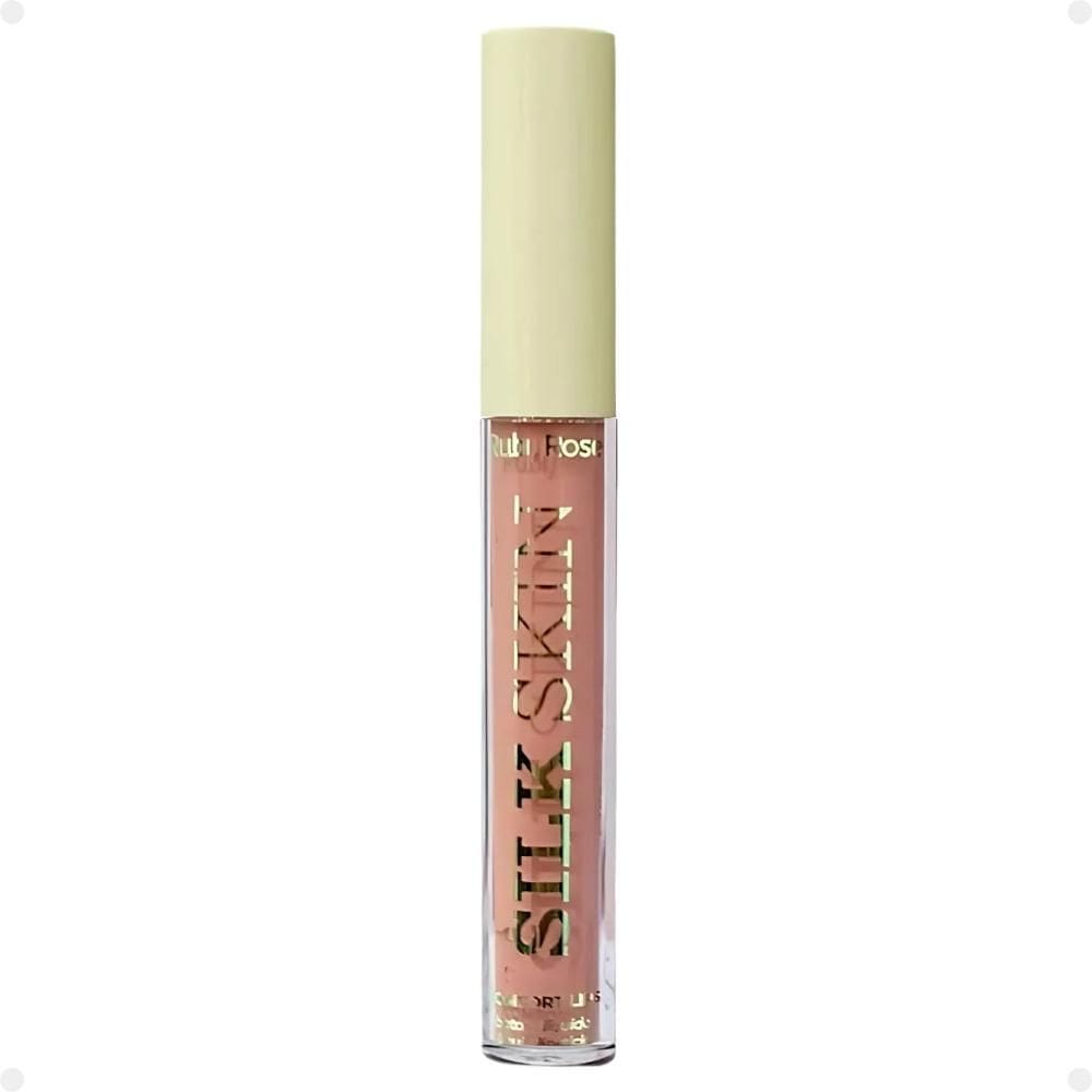 Batom Líquido Ruby Rose Silk Skin Comfort Lips SL01 3,5ml HB-L6201-1