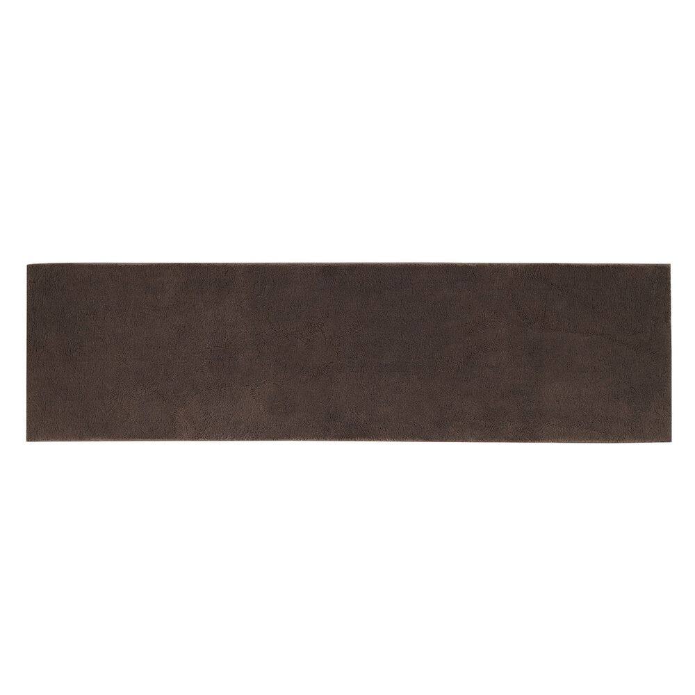 Tapete Geneve Jolitex 50x180cm Pelo Baixo 100% Poliéster - Marrom