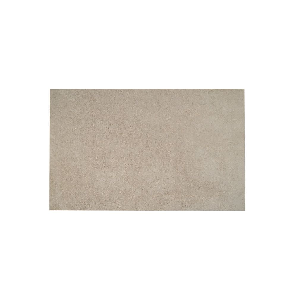 Tapete Geneve Jolitex 100x140cm Pelo Baixo 100% Poliéster - Bege