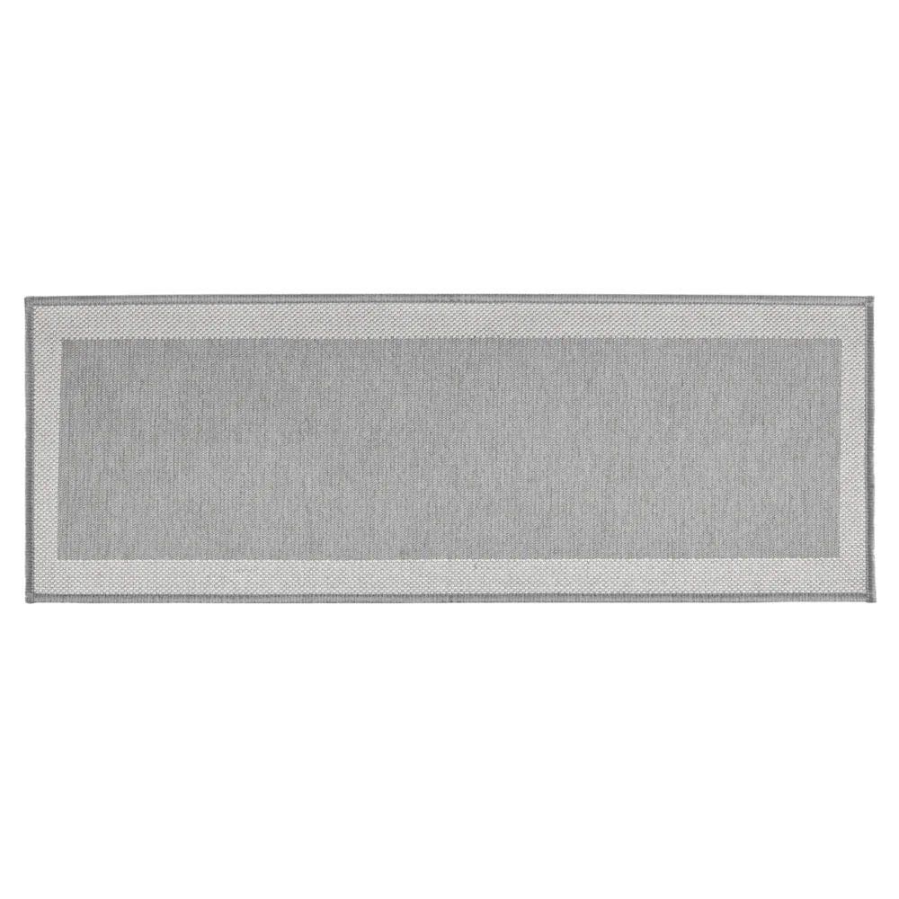 Tapete Multi Square Kacyumara 50x180cm Impermeável - Grey