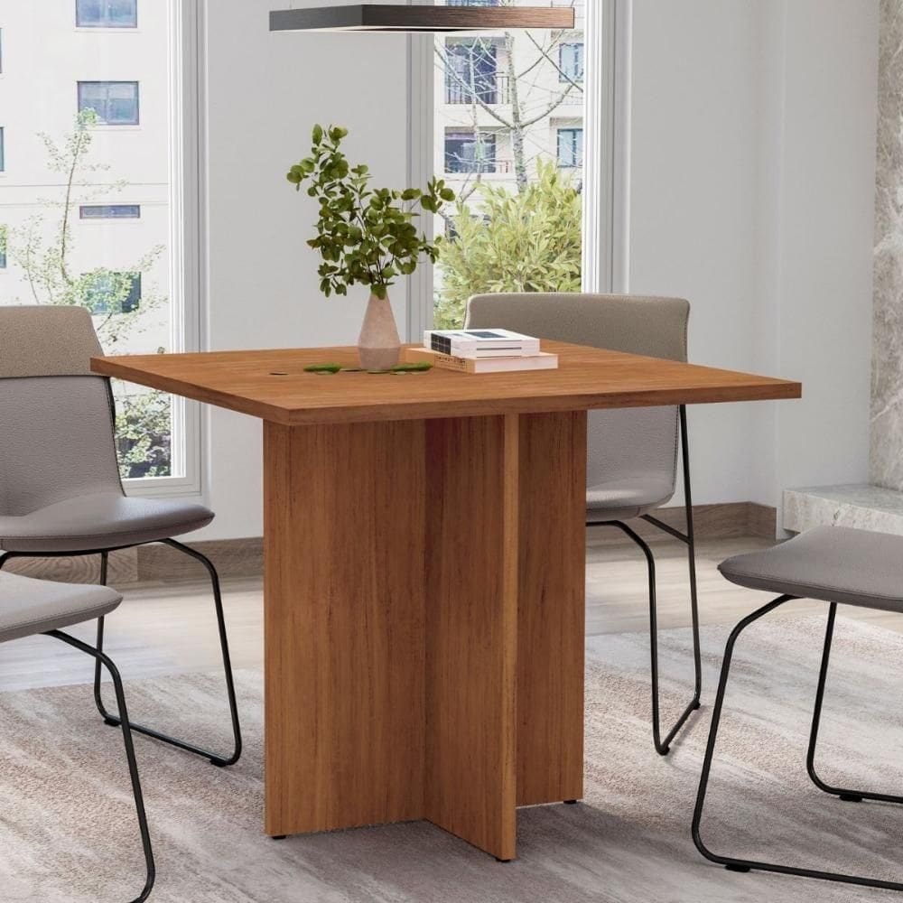 Mesa De Jantar Evans Cedro 4 Lugares