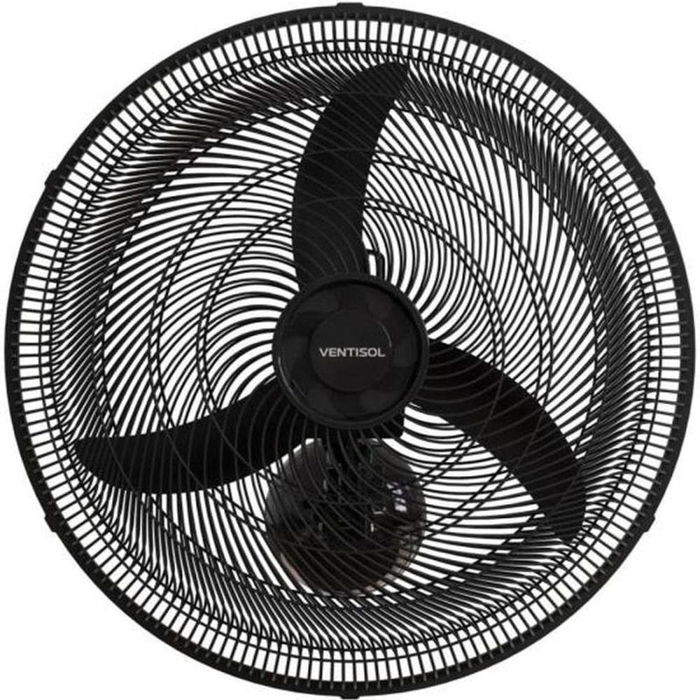 Ventilador De Parede Ventisol New 50cm Preto 127v