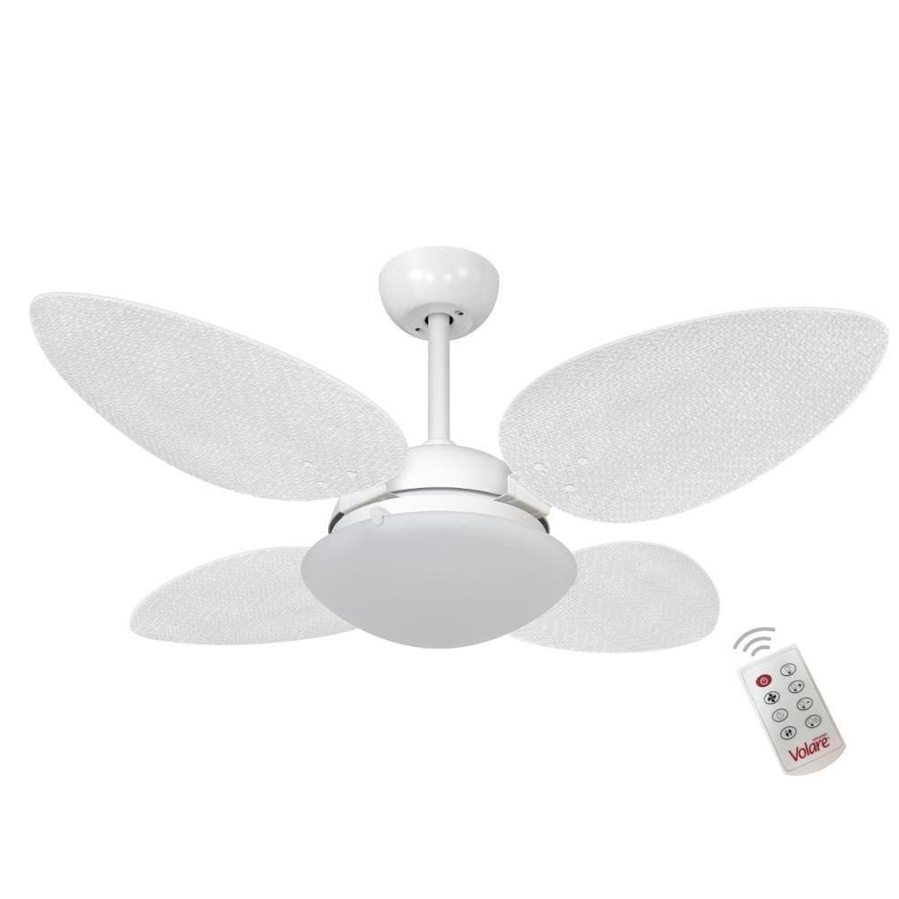 Ventilador Premium Branco 110V E Controle Remoto