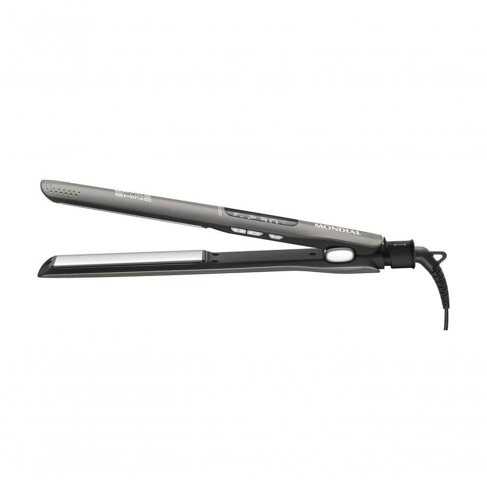 Prancha Alisadora Space Shine Mondial Grafite 50W P-25 Bivolt