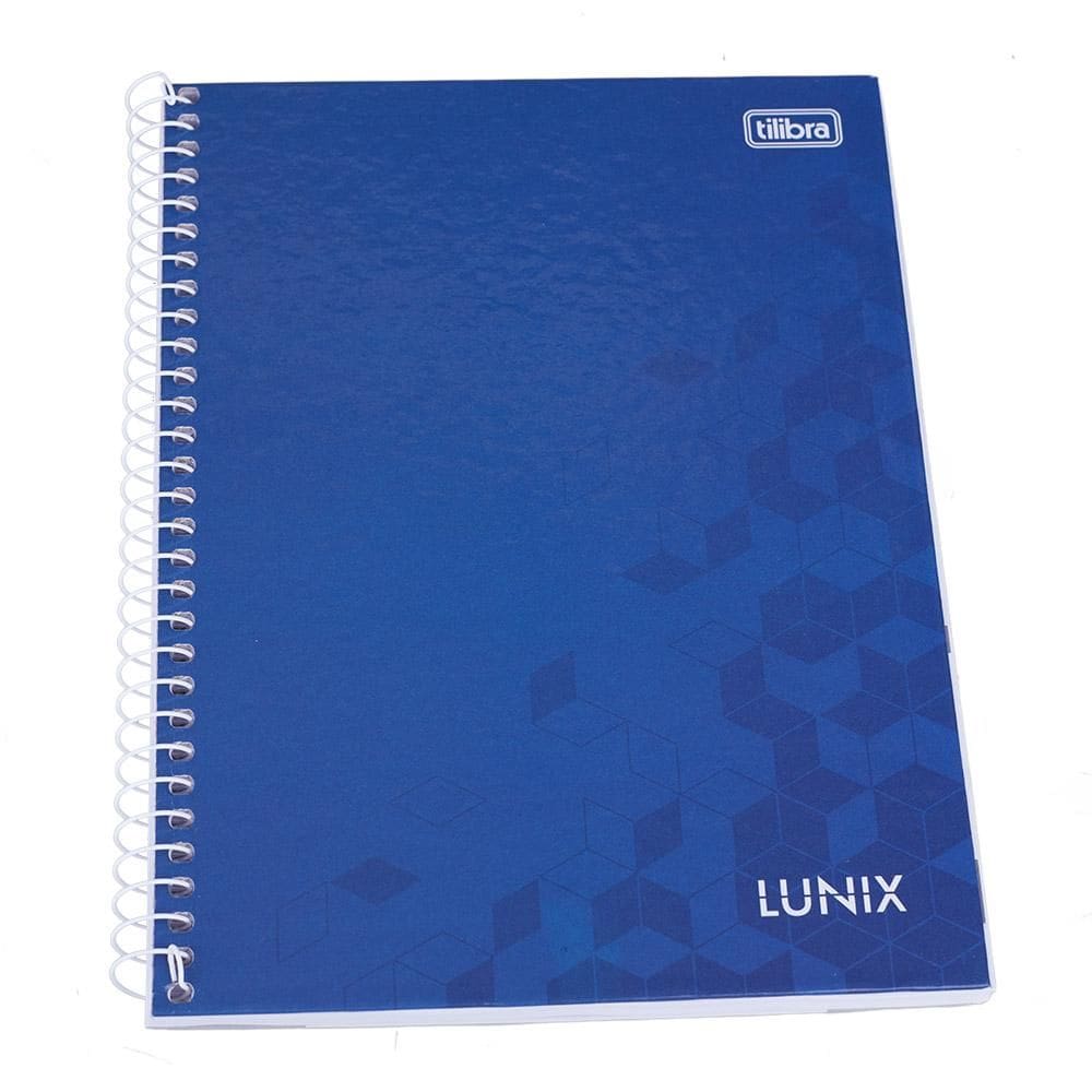 Caderno Tilibra Capa Dura Lunix 1 Matéria 80 Folhas