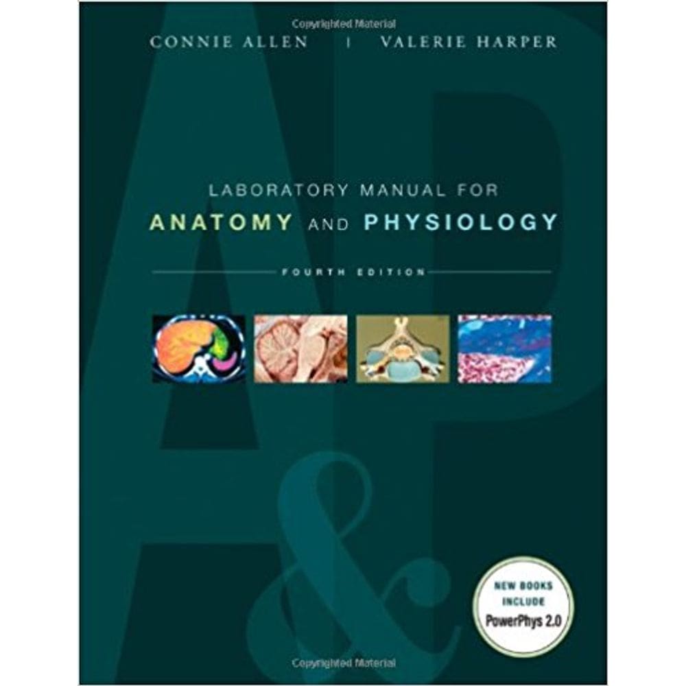 Laboratory Manual For Anatomy And Physiology