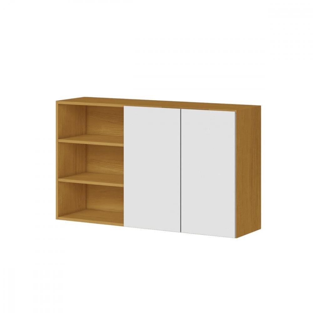 Armário Aéreo 2 Portas120cm em MDF Luana Aramóveis