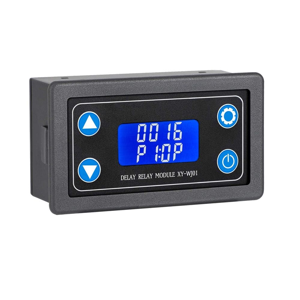 Módulo de relé de atraso DROK DC 6-30V Timer 0.01s-9999min 50mA