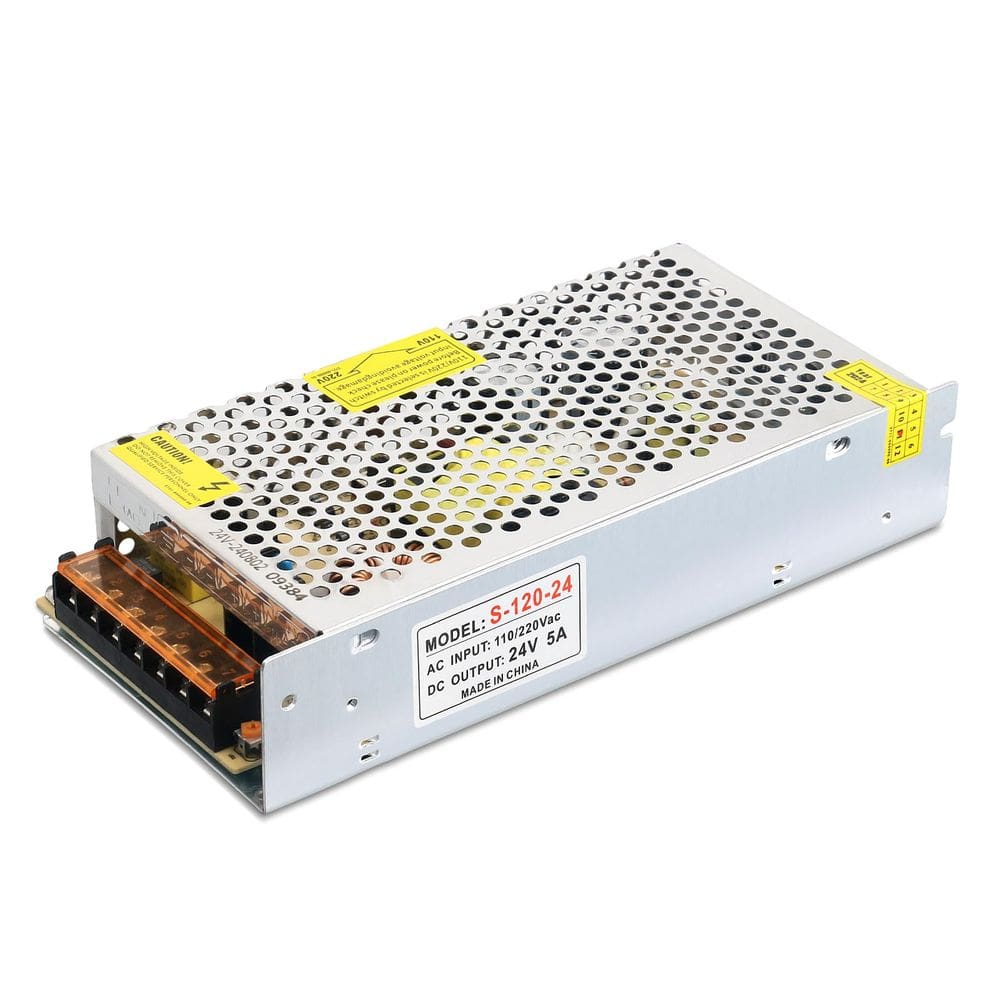 Fonte de alimentação HPMN 24V 5A 120W AC/DC Adaptador Universal