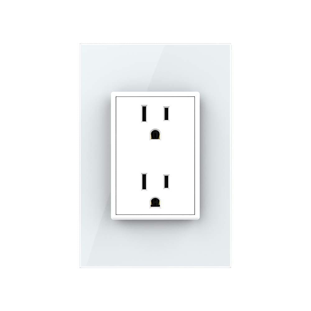 Tomadas elétricas LIVOLO Receptáculo Duplex Vertical 15A