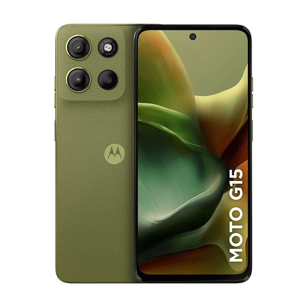 Smartphone Motorola Moto G15 256GB 4GB RAM+8GB Ram Boost Verde