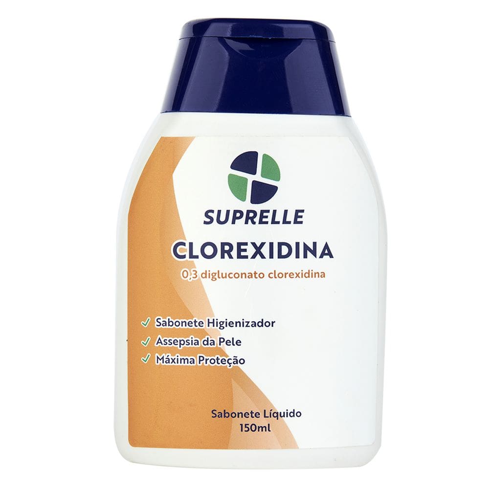 Sabonete Suprelle Liquido Clorexidina 150Ml