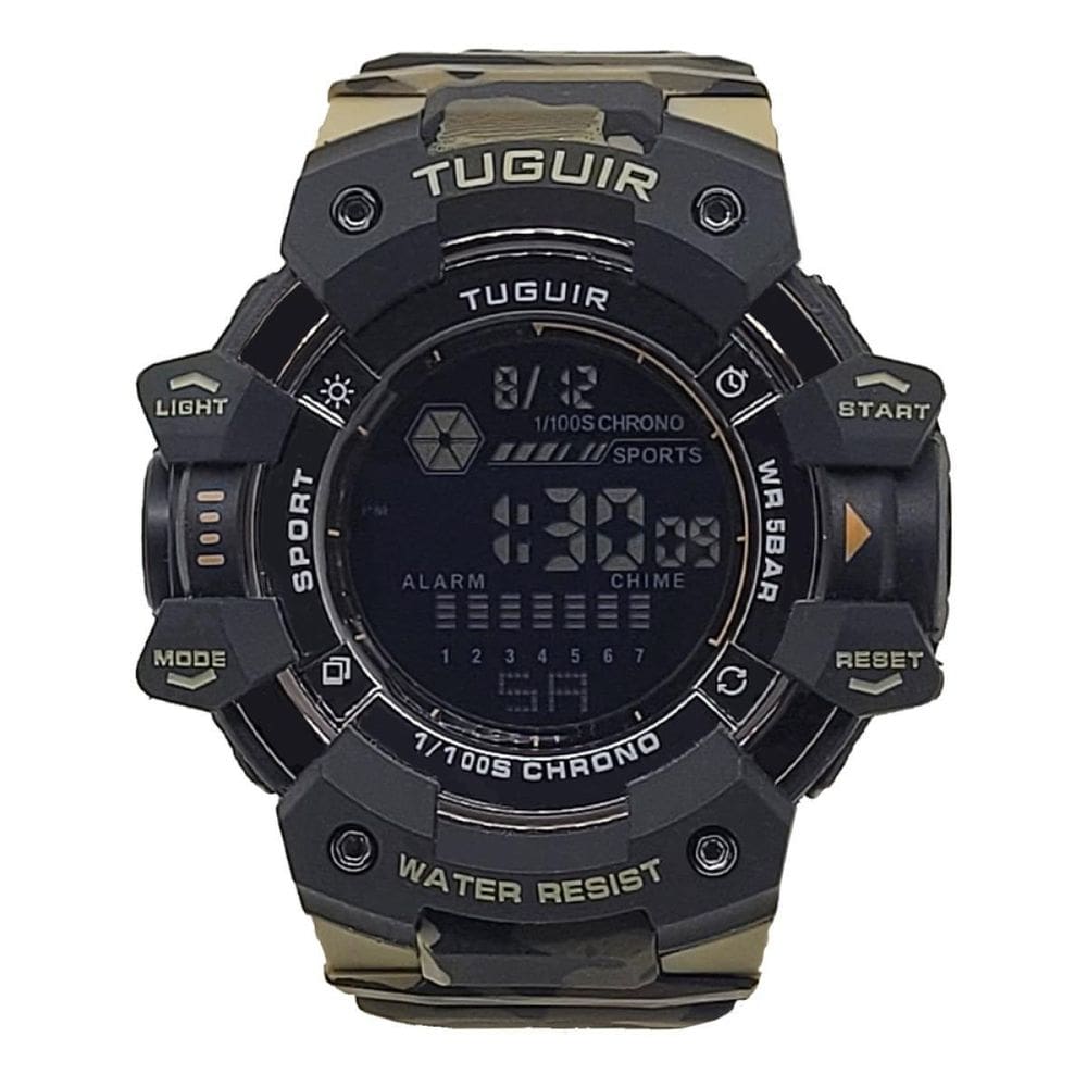 Relógio Masculino Relógio Tuguir Digital Tg30404 Marrom