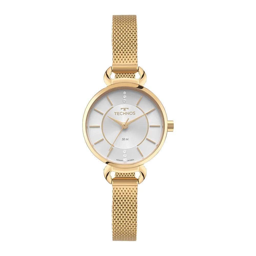 Relógio Technos Feminino Mini Dourado - 2035NBQ/1K