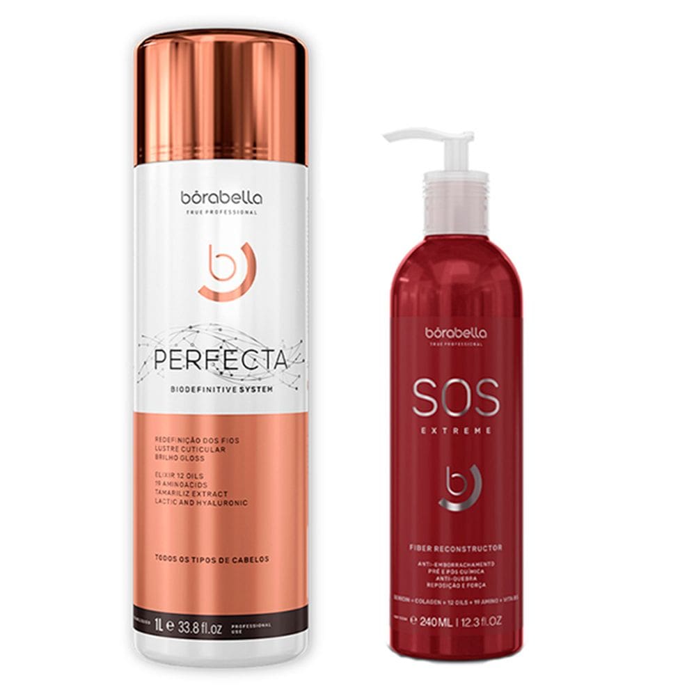Kit Perfecta Biodefinitive 1L e SOS Extreme Borabella
