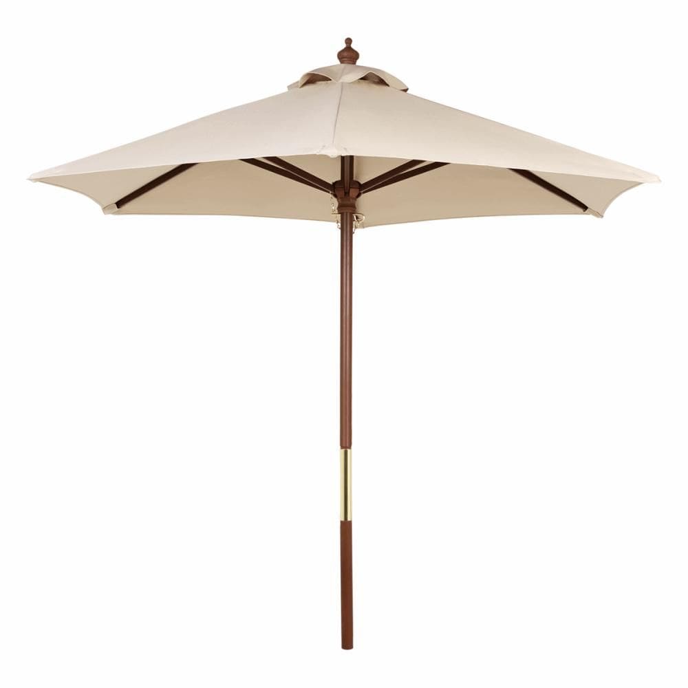 Ombrelone Tramontina Em Madeira e Poliéster Bege 1,8m 14583081