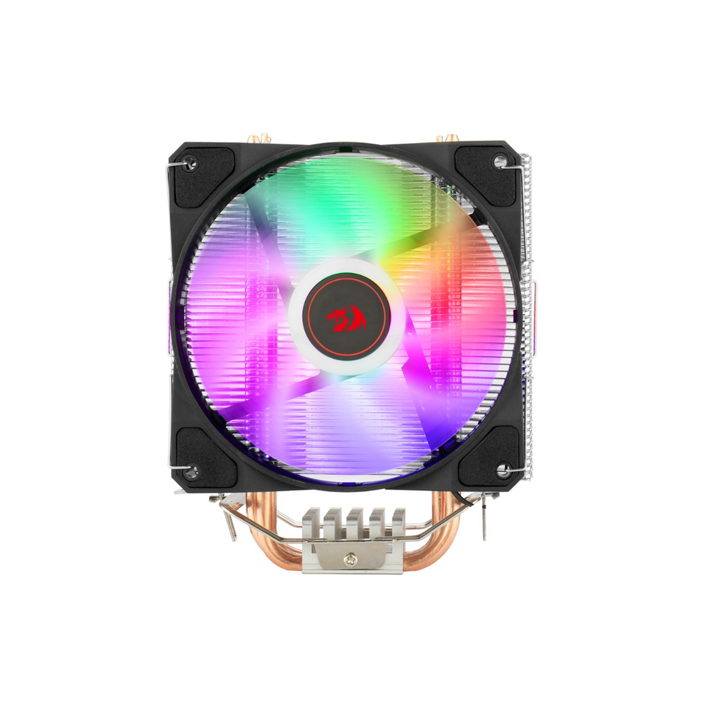 Air Cooler Redragon Tyr Preto Iluminação Rainbow com Fan de 120mm