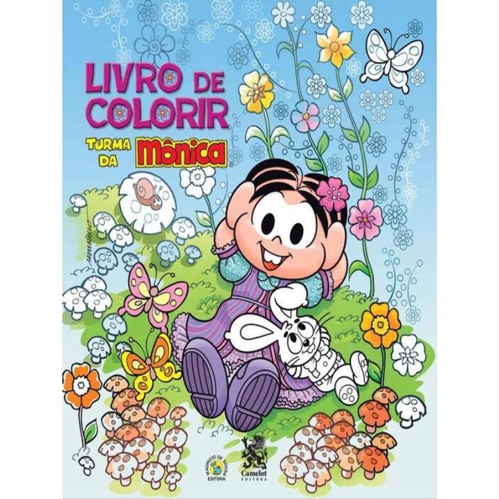 Turma Da Mônica Livro Para Colorir