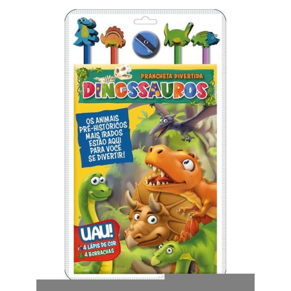 Prancheta Divertida Dinossauros