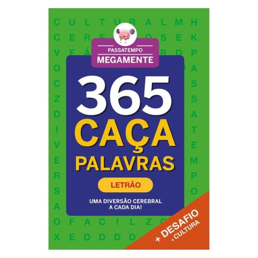 Passatempo Megamente 365 Caça-Palavras - Letrão