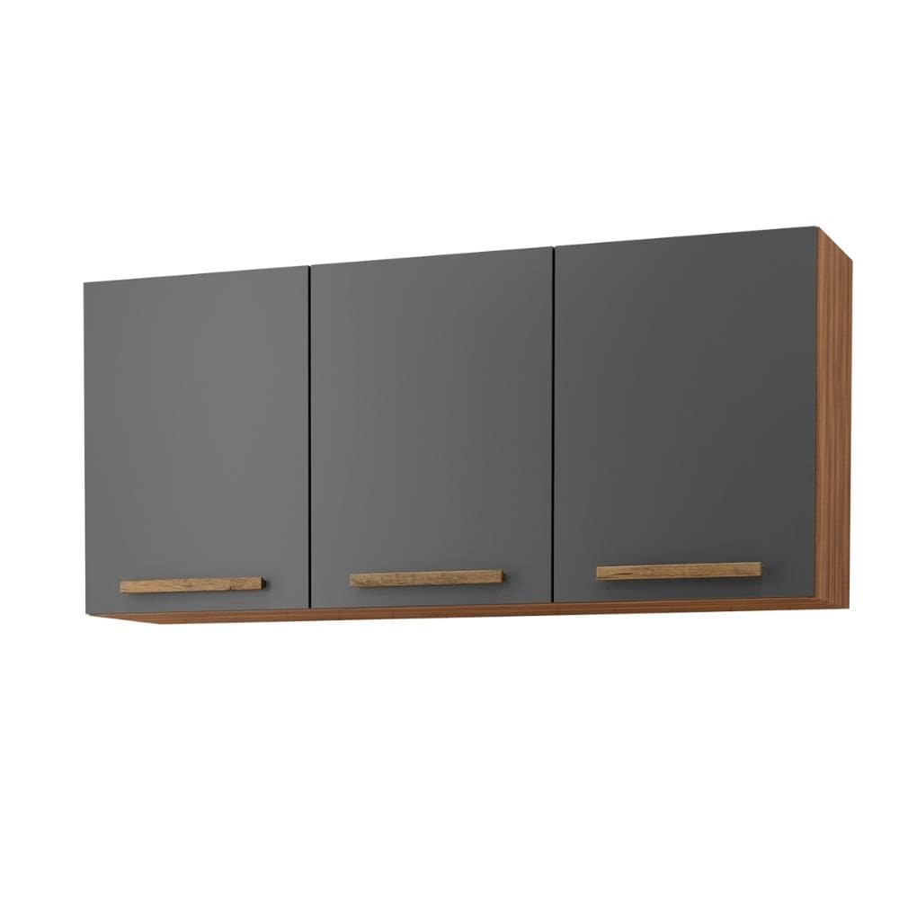 Armário Aéreo Pop 120cm 3 Portas para Cozinha