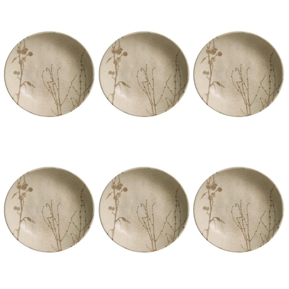 Conjunto de Pratos Fundos 06 Peças Bio Cyperus Porto Brasil
