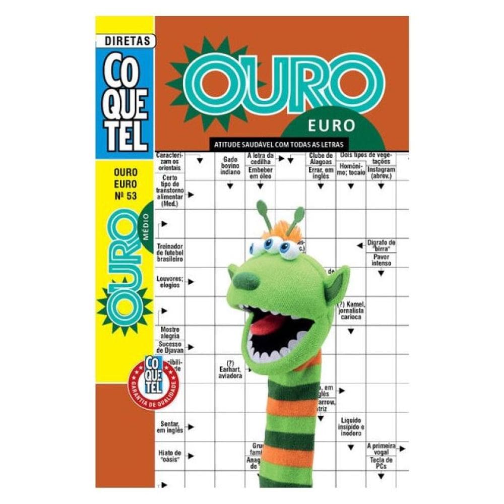 Livro Coquetel Ouro Euro 53