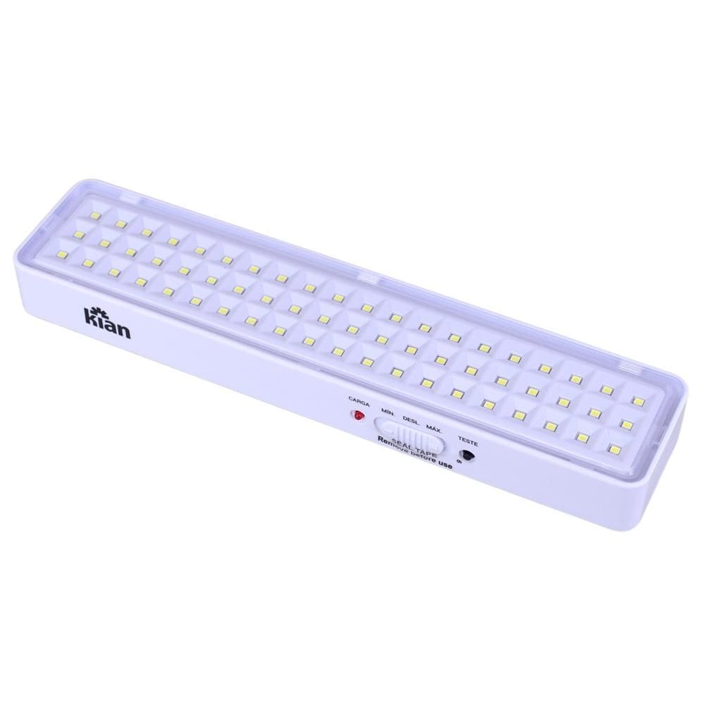 Luminária de Emergência com 60 Leds Kian Bivolt