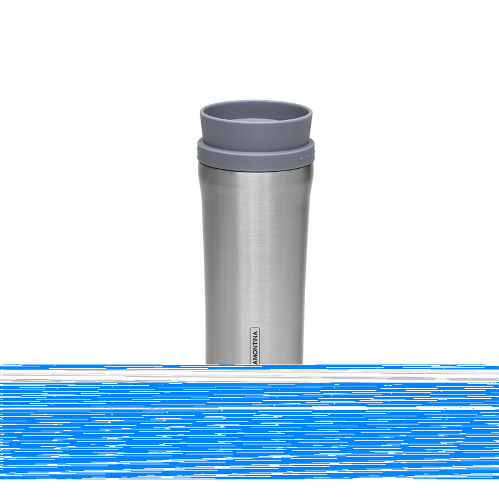 Copo Térmico Tramontina em Inox com Bocal 360° 460 ml