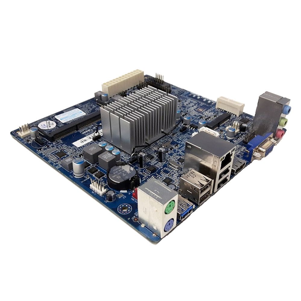 Placa Mae Pcware Mini ITX IPX1800E2 com Processador Integrado Celeron J1800 sem V/ R