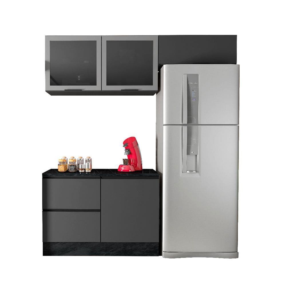 Cozinha Modulada Etna 4 peças Cooktop