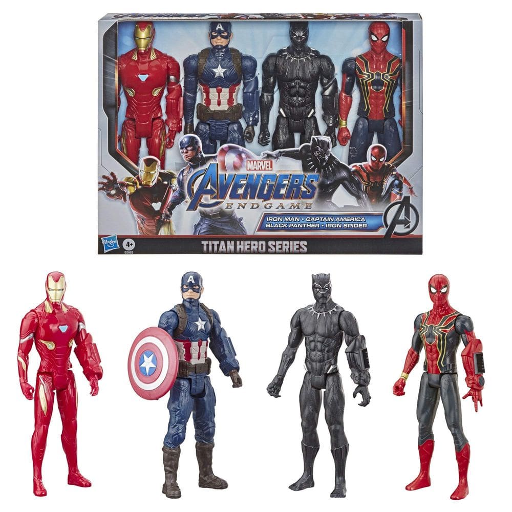 Bonecos de ação Avengers Endgame Titan Hero Series 12