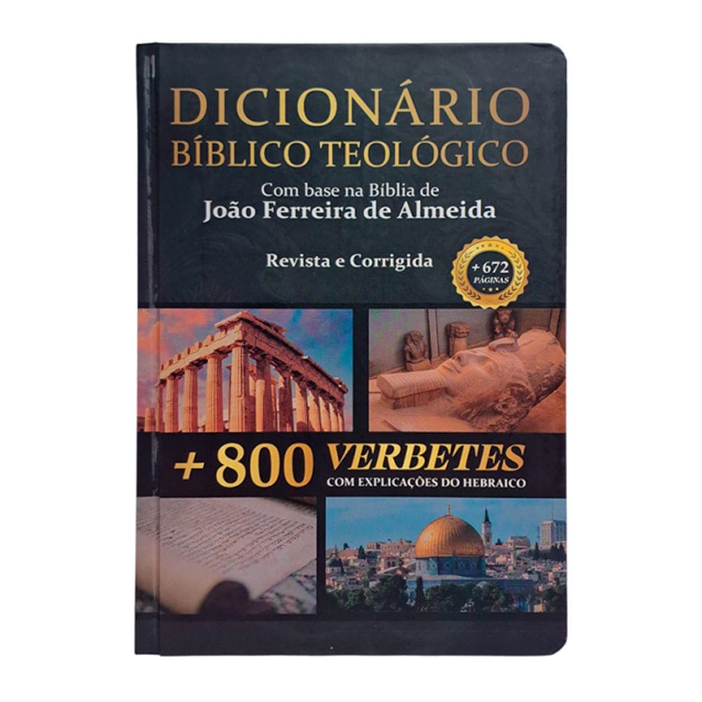 Livro Dicionário Bíblico Teológico com Base na Bíblia ARC Almeida Revista Corrigida