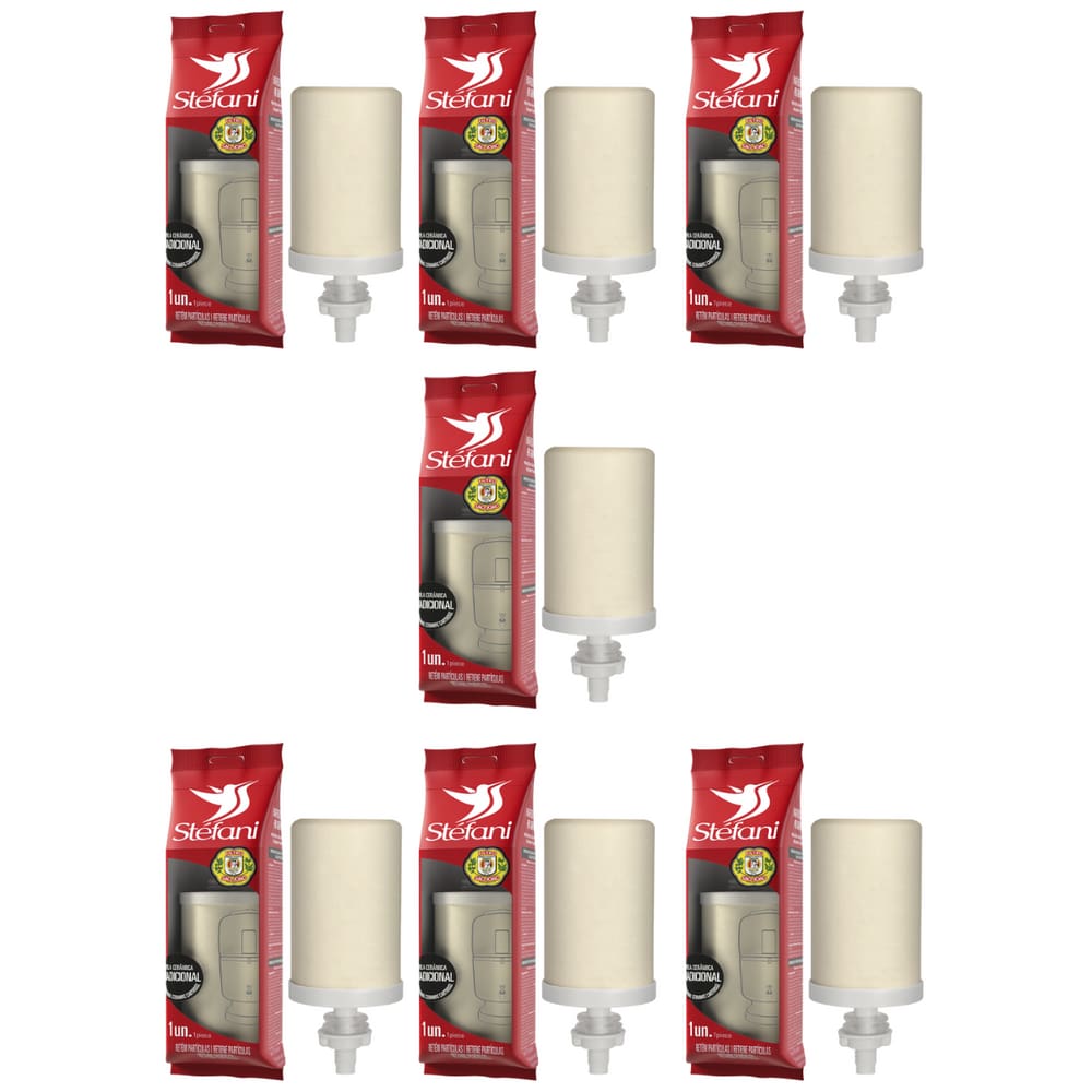 Kit 7 Velas Para Filtro Barro Tradicional Stéfani São João