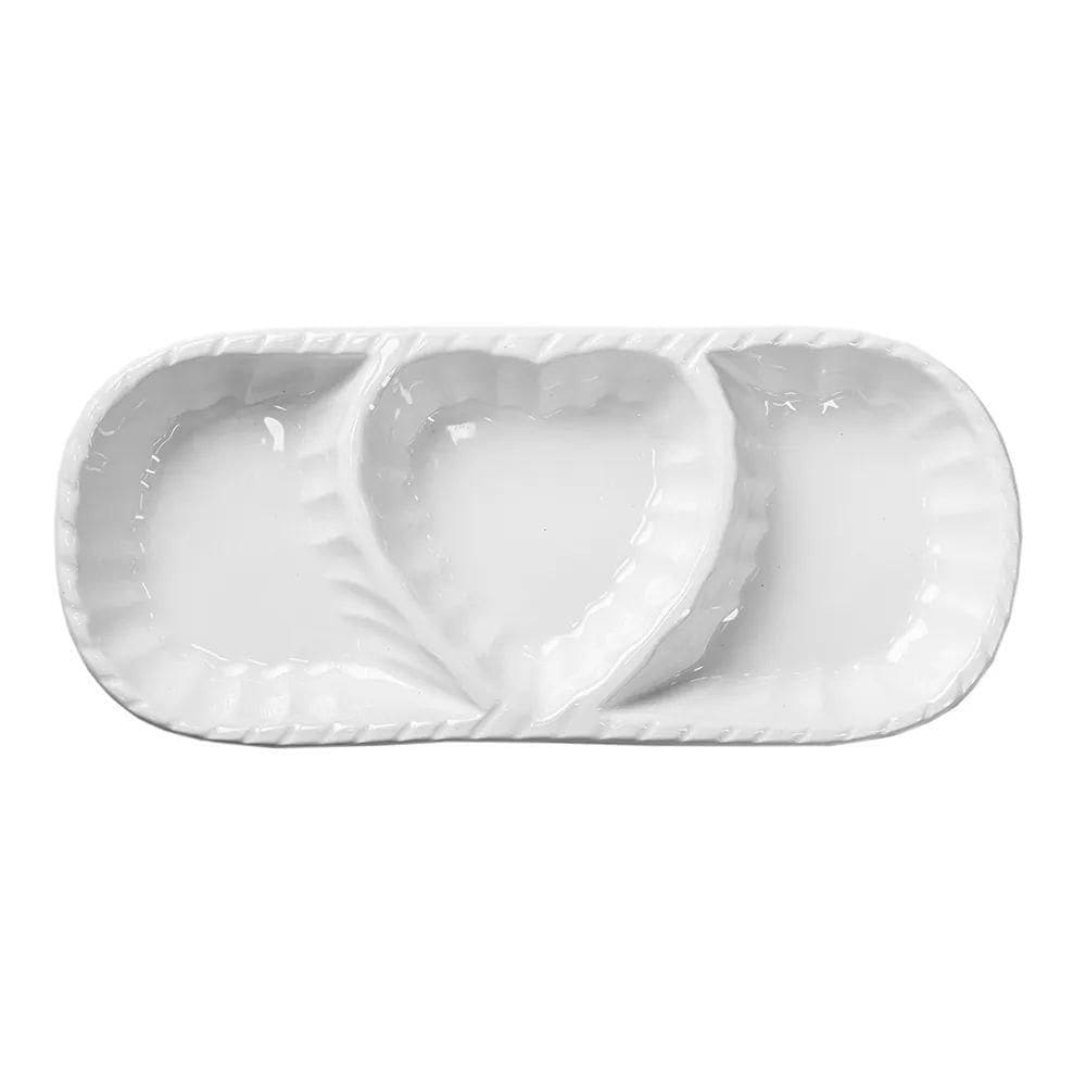 Petisqueira Coração BR 12x28 cm 1684 - Class Home