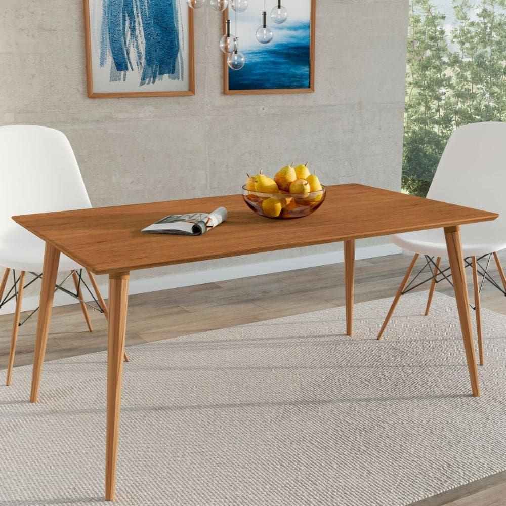Mesa de Apoio Fenerbache 1,60 S/Vidro Cedro