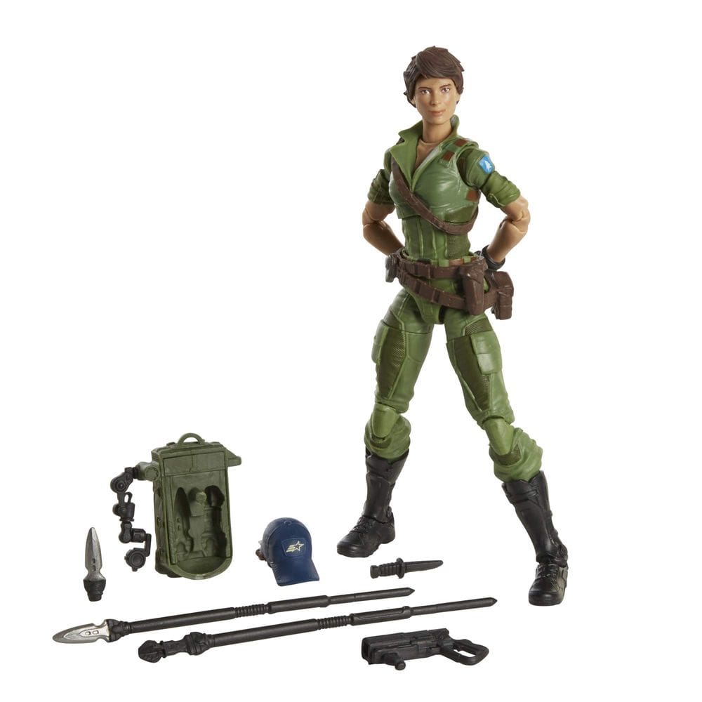 Boneco de ação G.I. Joe Hasbro Classified Lady Jaye 25cm