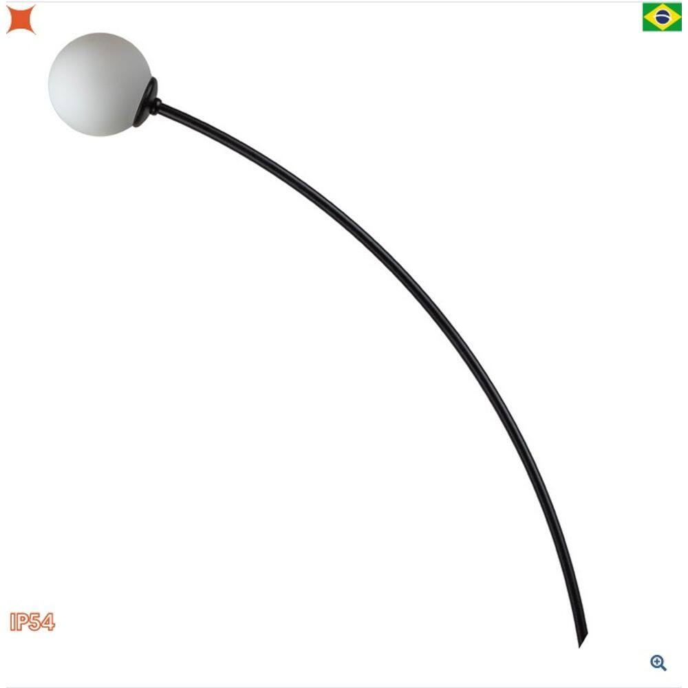 Germany Balizador Kolibri 400mm Preto Fosco 49200330-16