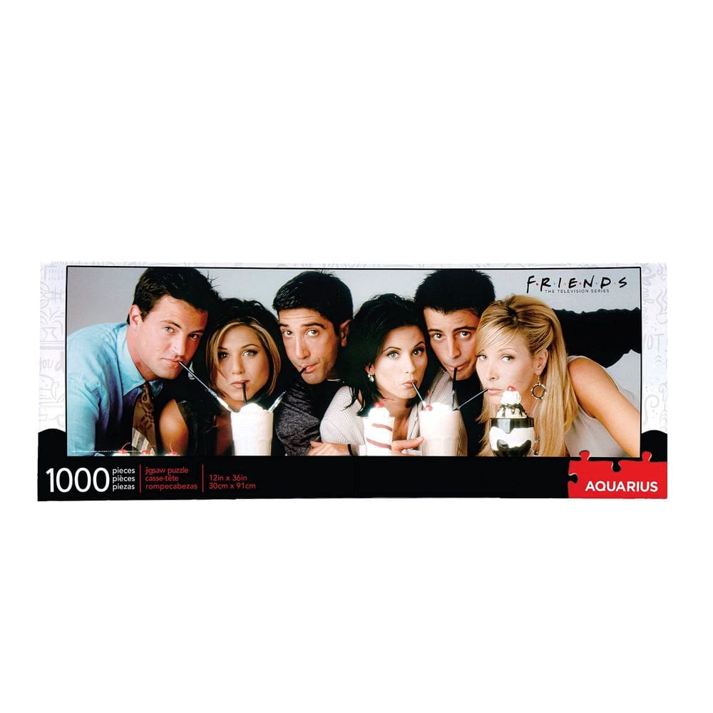Quebra-cabeça AQUARIUS Friends 1000 peças Slim 30x91cm