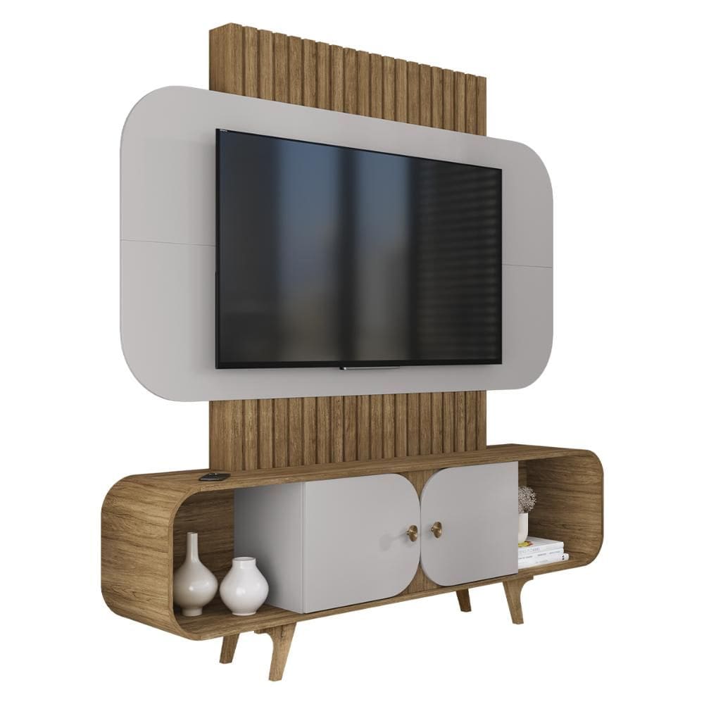 Home Estante Rack Embau Para TV até 75 Polegadas