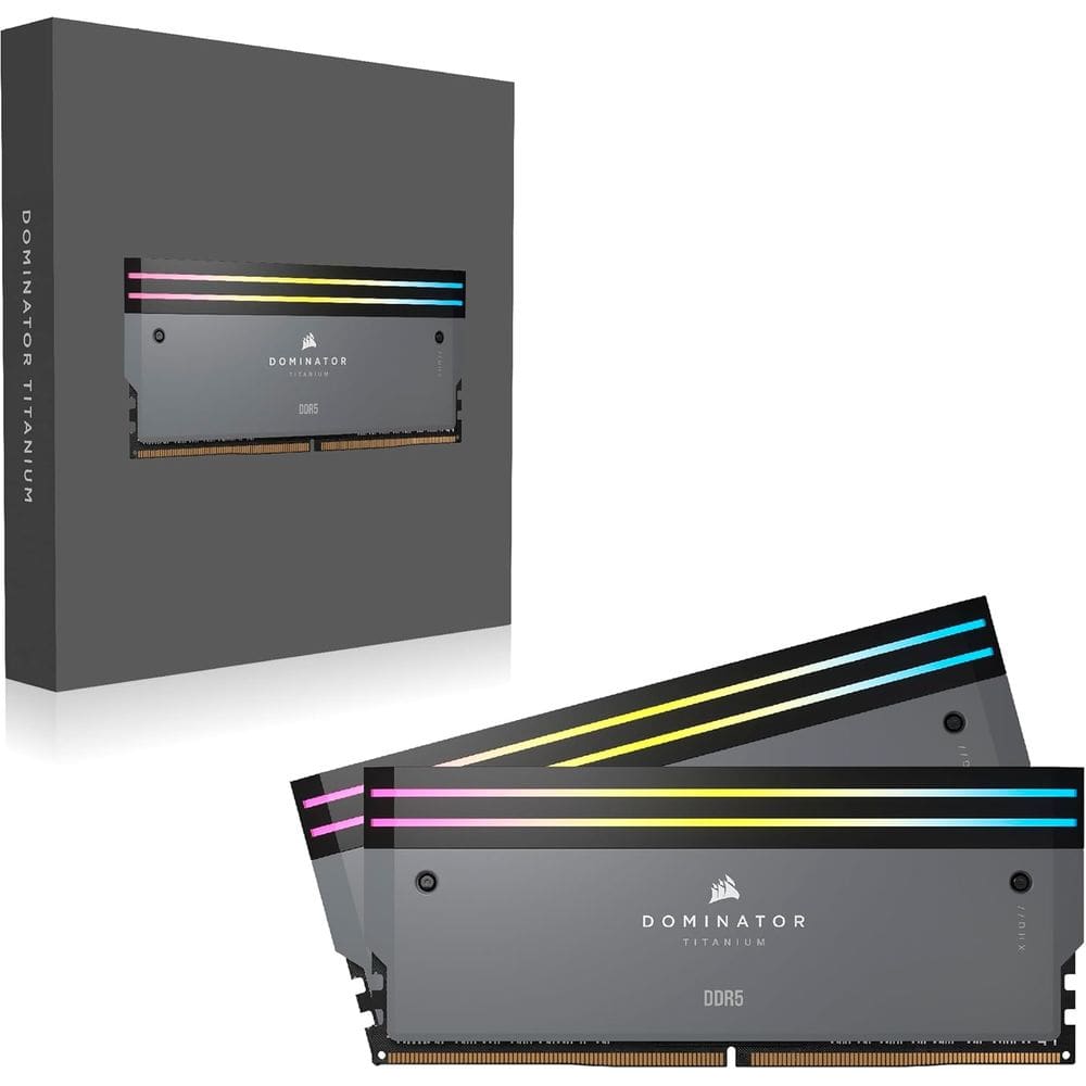 Memória RAM Corsair Dominator Titanium RGB 64GB DDR5 6000MHz